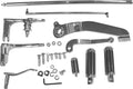 Harddrive Forward Control Kit Chrome Dyna 91-05 056095 for Harley-Davidson