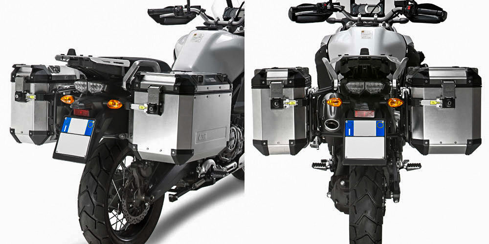 Givi Hard Luggage Mounting Hardware Side Case Hardware Outback PL2119CAM for Yamaha XTZ1200E Super Ténéré ES 2014-2023