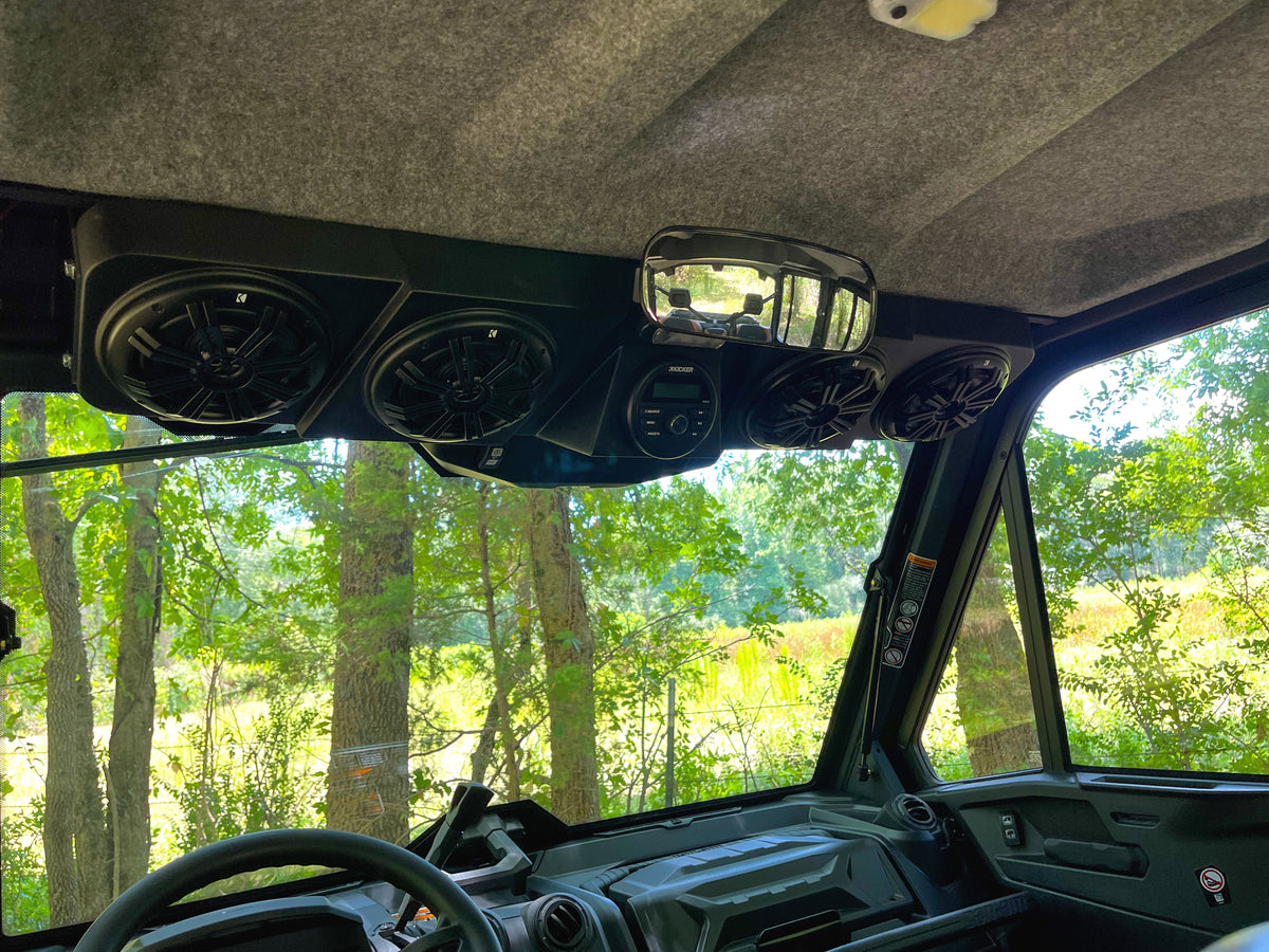 Hoppe Mini Audio Sound Bar for Can-Am Defender HD10 LTD / Defender Max HD10 LTD