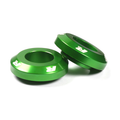 RFX Fast Rear Wheel Spacers Green FXWS 20501 99GN for Kawasaki KX250 / KX450F