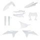 Acerbis Full Plastic Kit for KTM 150 XC-W / KTM 250 EXC-F & More