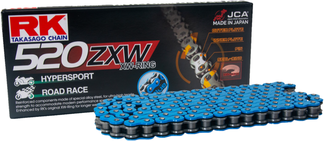 RK Excel BB520ZXW Drive Chain Blue 520 X 120 BB520ZXW-120