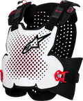 Alpinestars A-4 Plasma Chest Protector BLK/Red/WHT XL/2X 6500526-132-XLX