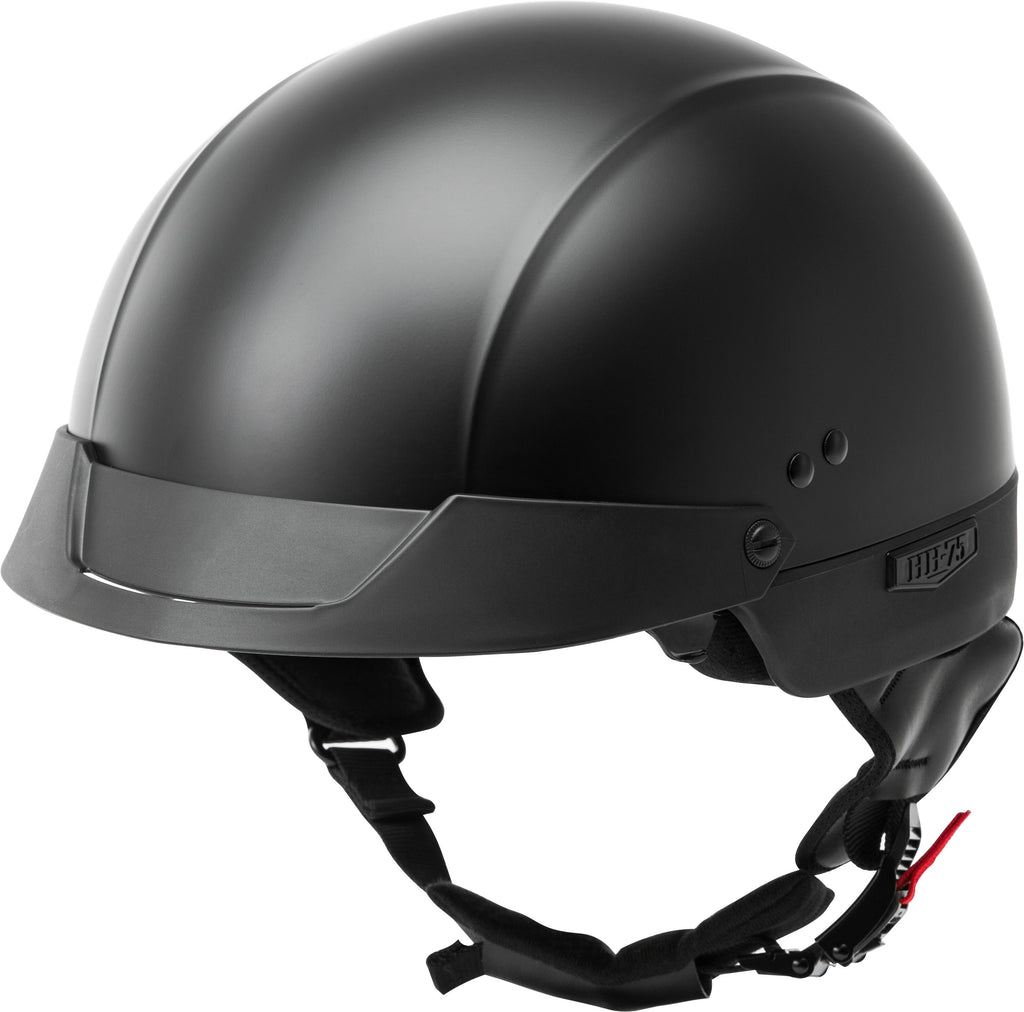GMAX HH-75 Half Helmet Matte Black SM H1750074