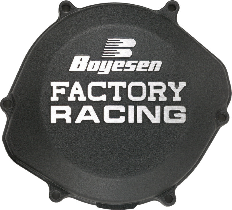 Boyesen Factory Racing Clutch Cover Black CC-01B for Honda CR125R 1987-1999