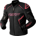 RST Womens S1 D3O Textile Jacket BLK/FLO Pink 2XL 103629PNK-18