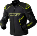 RST S1 D3O Textile Jacket Black/Grey/FLO YEL MD 103614F.YEL-42