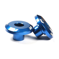 RFX Fast Rear Wheel Spacers Blue FXWS 40501 99BU for Yamaha YZ125 / YZ250 & More