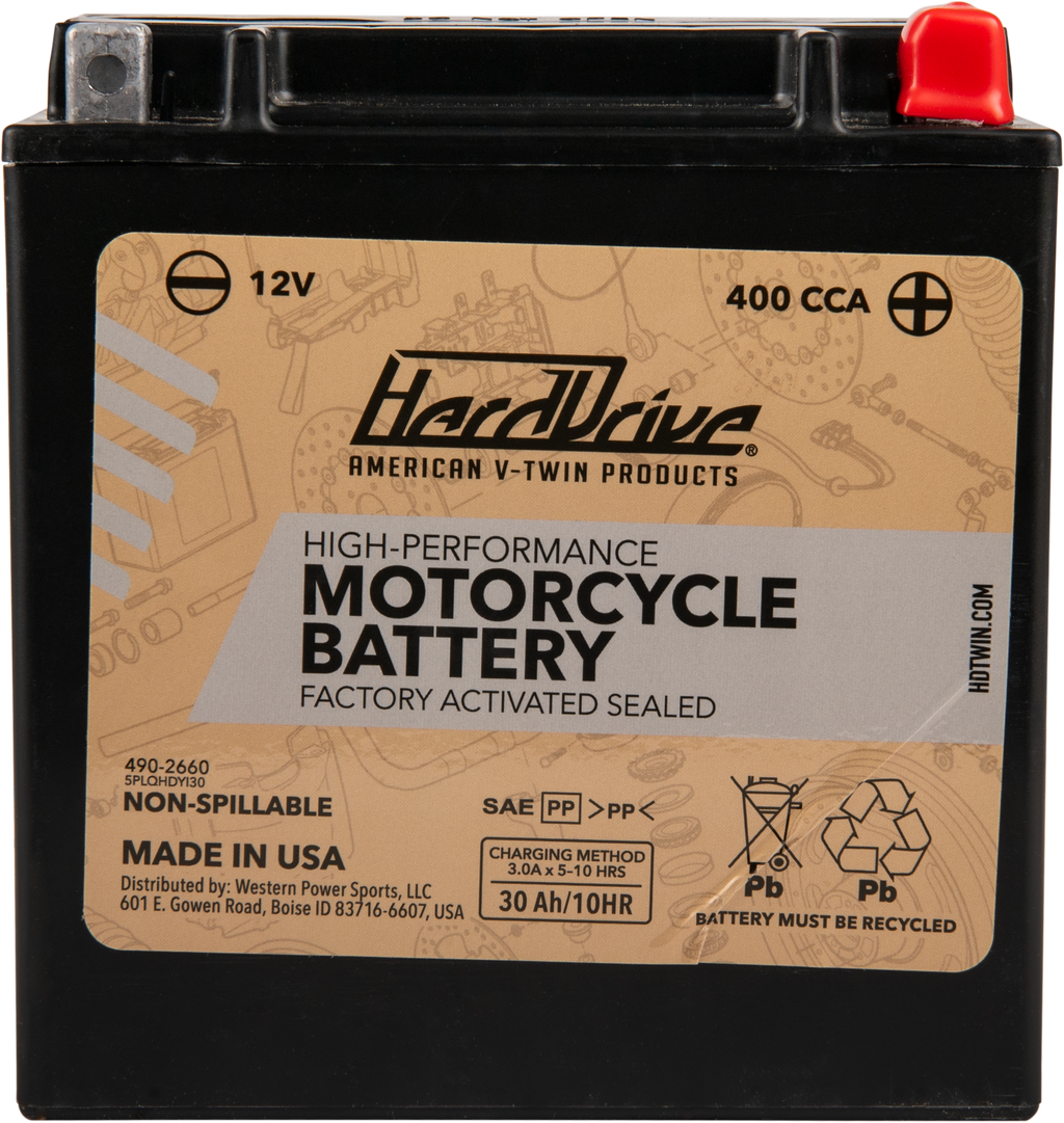 Harddrive AGM Sealed Battery