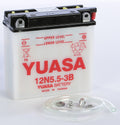 Yuasa 6V and 12V Standard Yumicron Battery Battery 12N5.5-3B Conventional YUAM2255B for Yamaha AS2C / HS1 & More