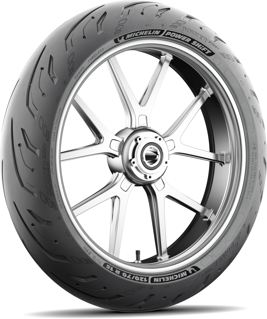 Michelin TIRE POWER SHIFT SCOOTER FRT 120/70R17 56H RADIAL TL 63557