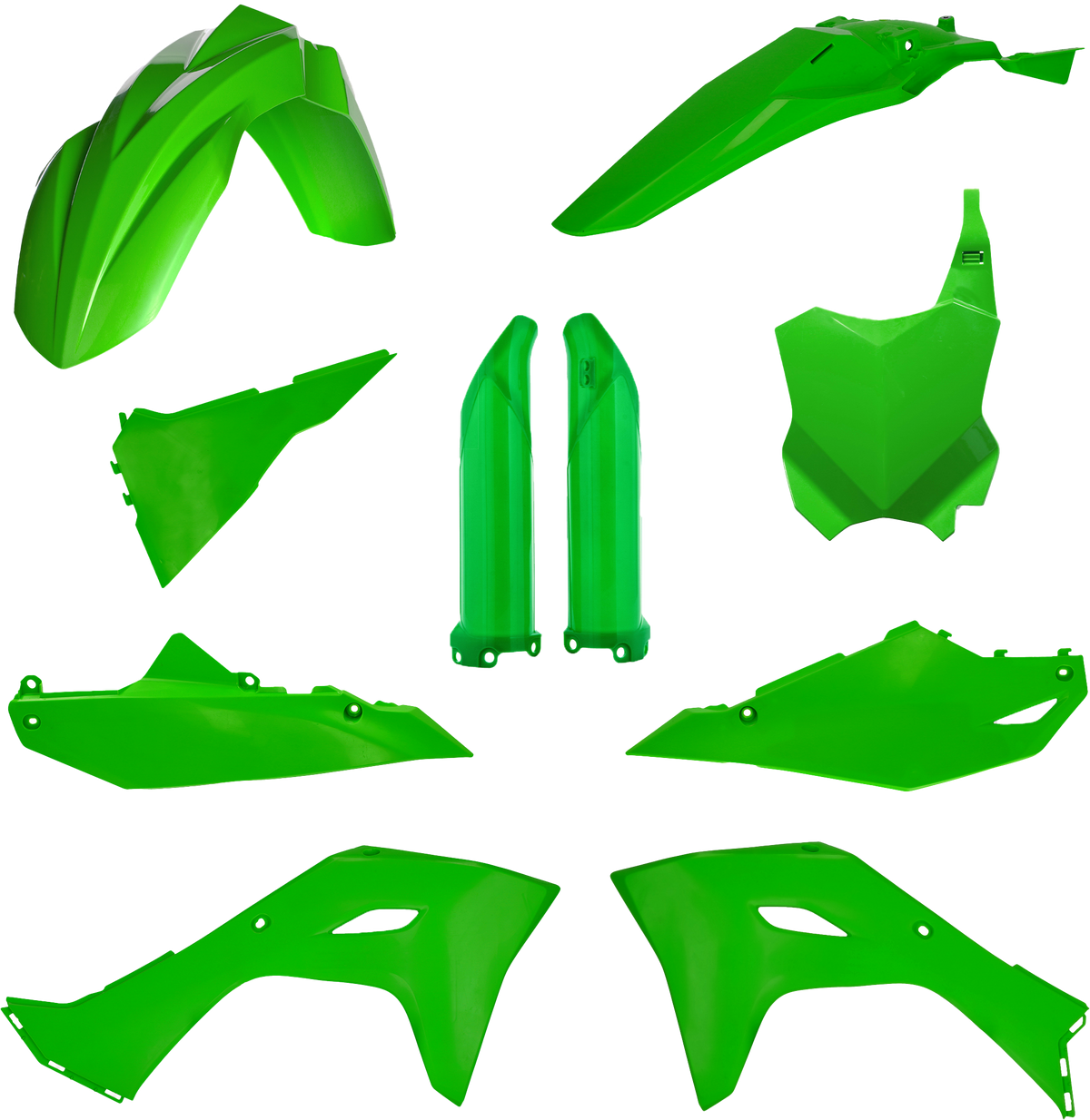 Acerbis Full Plastic Kit for Kawasaki KX250 / KX250X & More