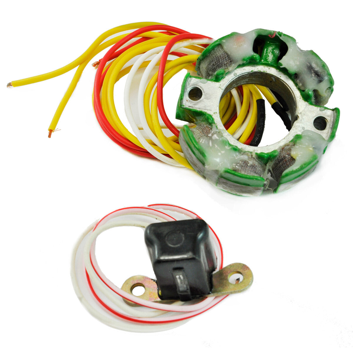 Rm Stator High Output Stator, Charging System Conversions, Ignition System, & Lighting Upgrade Kits Stator+pickup Coil RM22843 for Suzuki RM125 / RM250