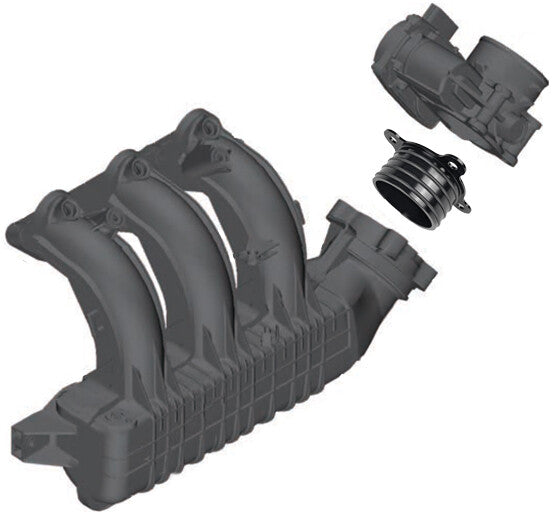 Riva Intake Manifold Upgrade Kit RY12090-IMUK for Yamaha EX (EX1050-C) / EX Deluxe (EX1050-A) & More