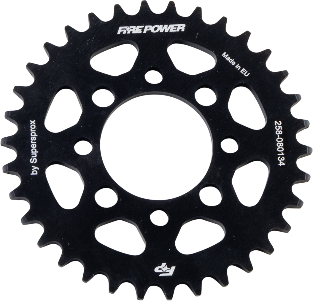 Fire Power Aluminum Rear Sprocket for Kawasaki KLX110 / KLX110L
