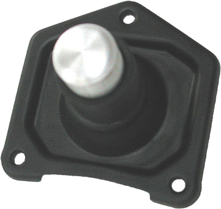 Harddrive Direct Starter Button Wrinkle Black 19-0401B for Harley-Davidson