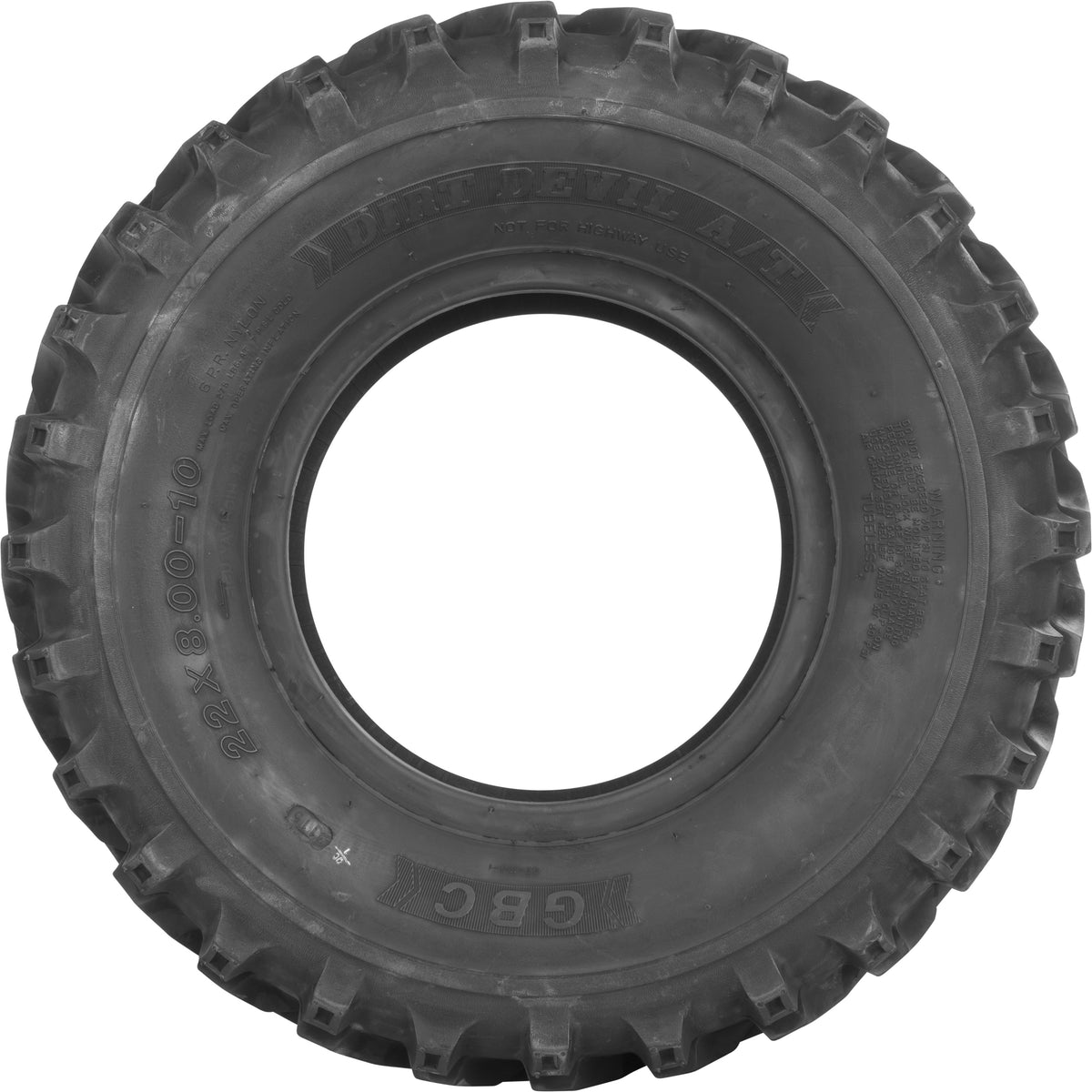 GBC DIRT DEVIL A/T LR290LBS 23X8-11 Front ATV UTV Tire