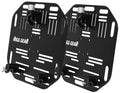 Nelson-Rigg Rigg Saddlebag Plate Quick Release Pair Black RG-QRP