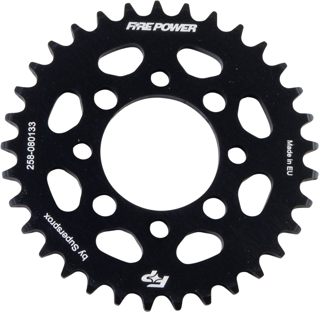 Fire Power Aluminum Rear Sprocket for Kawasaki KLX110 / KLX110L