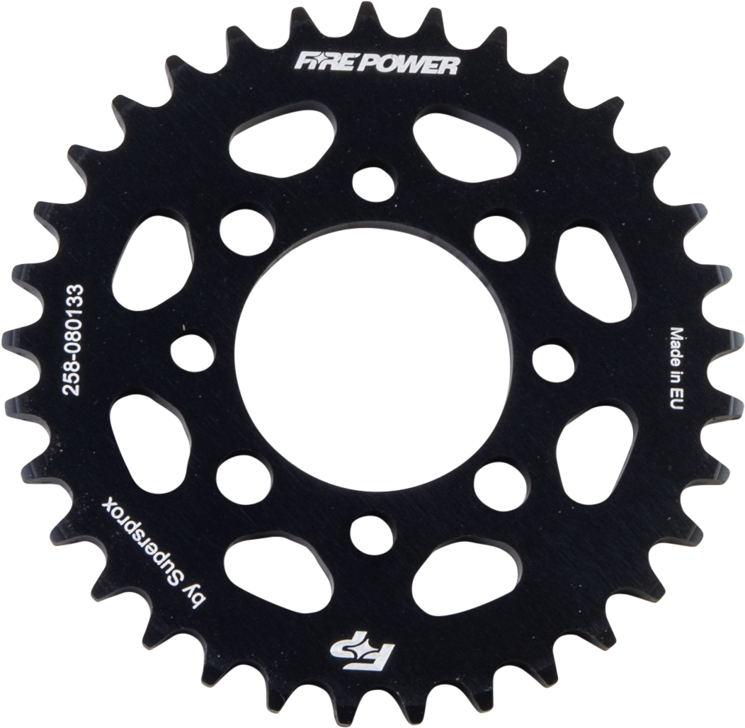 Fire Power Aluminum Rear Sprocket for Kawasaki KLX110 / KLX110L