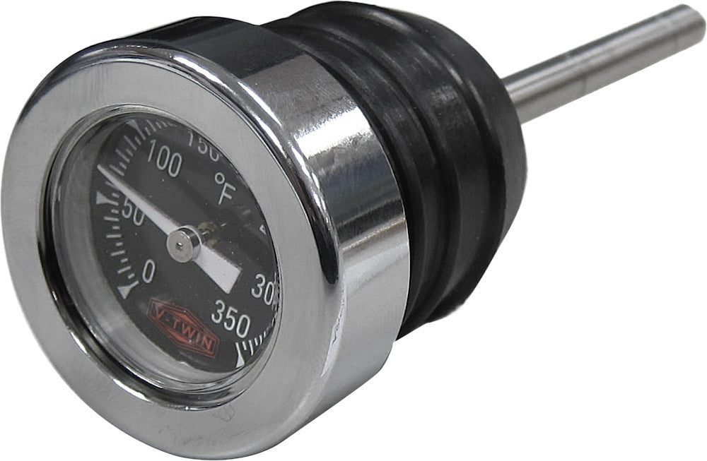 Harddrive Oil Temp Gauge 2 7/8" Dipstick 00-17 Softail T03-0098 for Harley-Davidson FLS Softail Slim / FLSS Softail Slim S & More