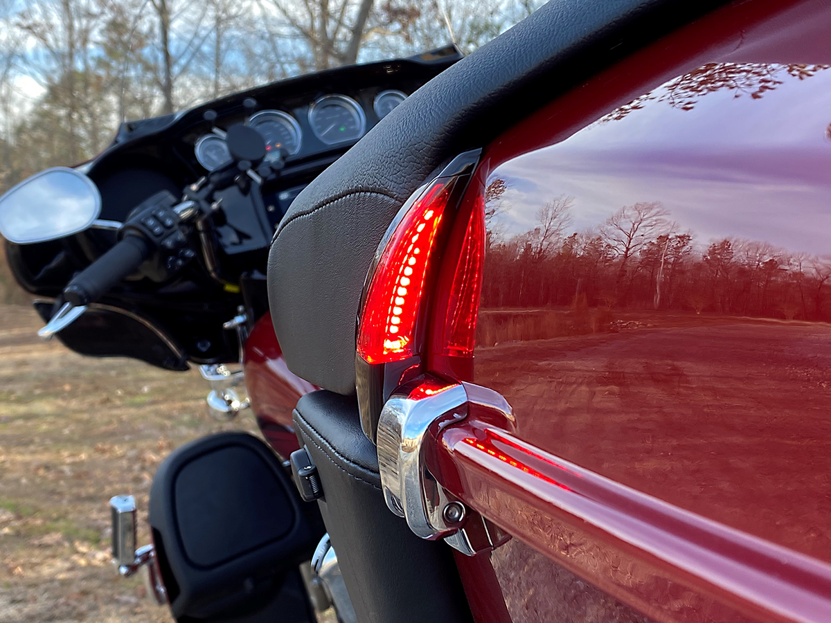 Custom Dynamics Sequential Tour Pak Seat Back Rest LED Lights