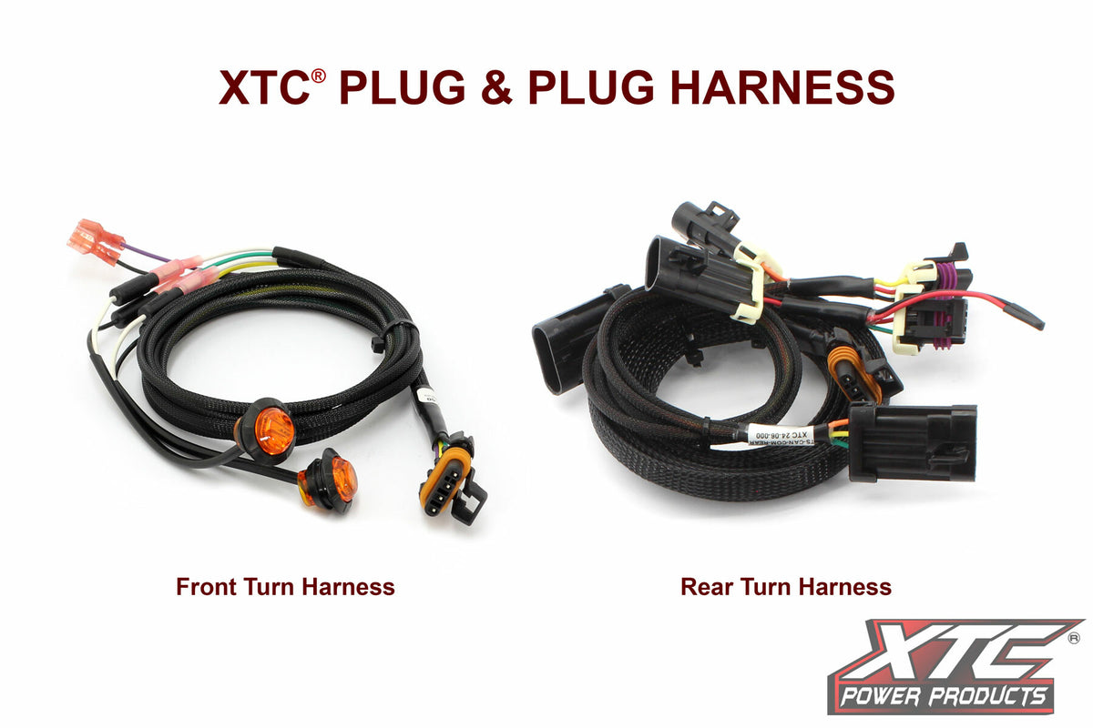 Xtc Power Products ATS Turn Signal Kit W/Billet Lever for Can-Am / Lynx