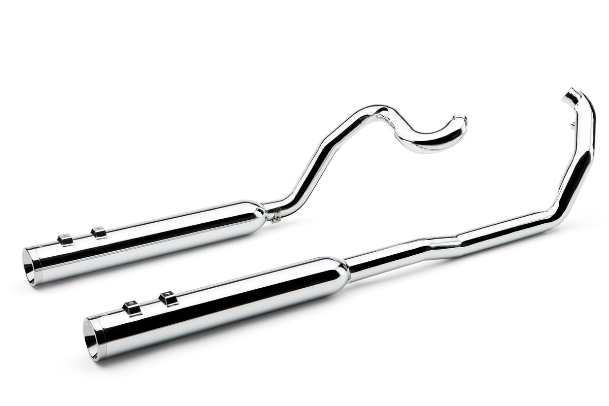 Cobra True Dual Headpipes Chrome FLH/FLT 95-06 6250 for Harley-Davidson FLHR Road King / FLHRC Road King Classic & More