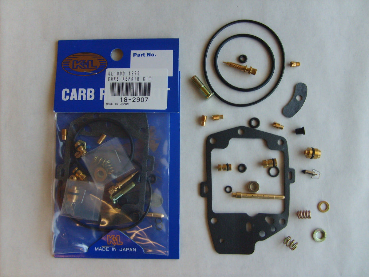 K&L Carburetor Repair Kit 18-2907 for Honda GL1000 Gold Wing 1975
