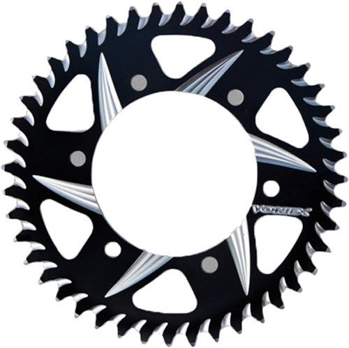 Vortex Rear CAT5 Sprocket Aluminum 44T-525 BLK Kawasaki/Suzuki/Yamaha 435CZK-44 for Kawasaki / Suzuki / Yamaha