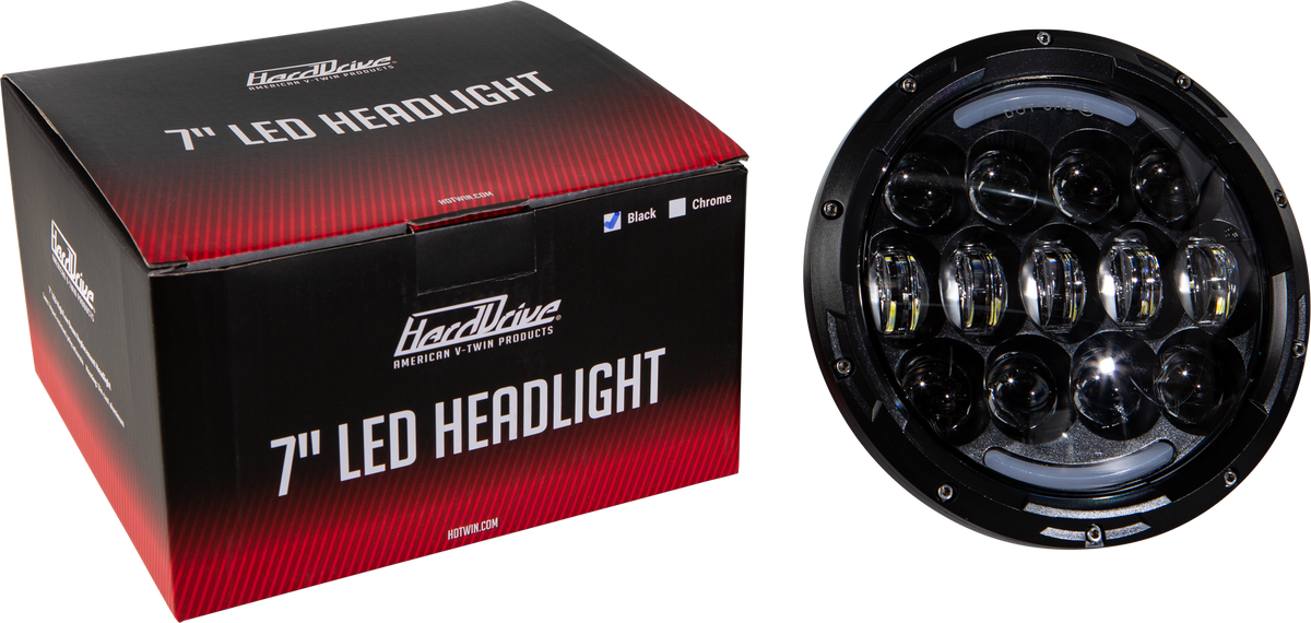 Harddrive 7" Headlight