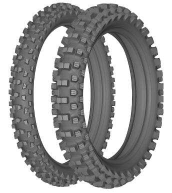 Dunlop Geomax Factory Spec 80/100-21 110/90-19 Tire & Tube Set for KTM Husqvarna