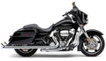 Cobra Speedster Duals Fishtail Chrome FLH/FLT 10-16 6974 for Harley-Davidson FLHR Road King / FLHRC Road King Classic & More