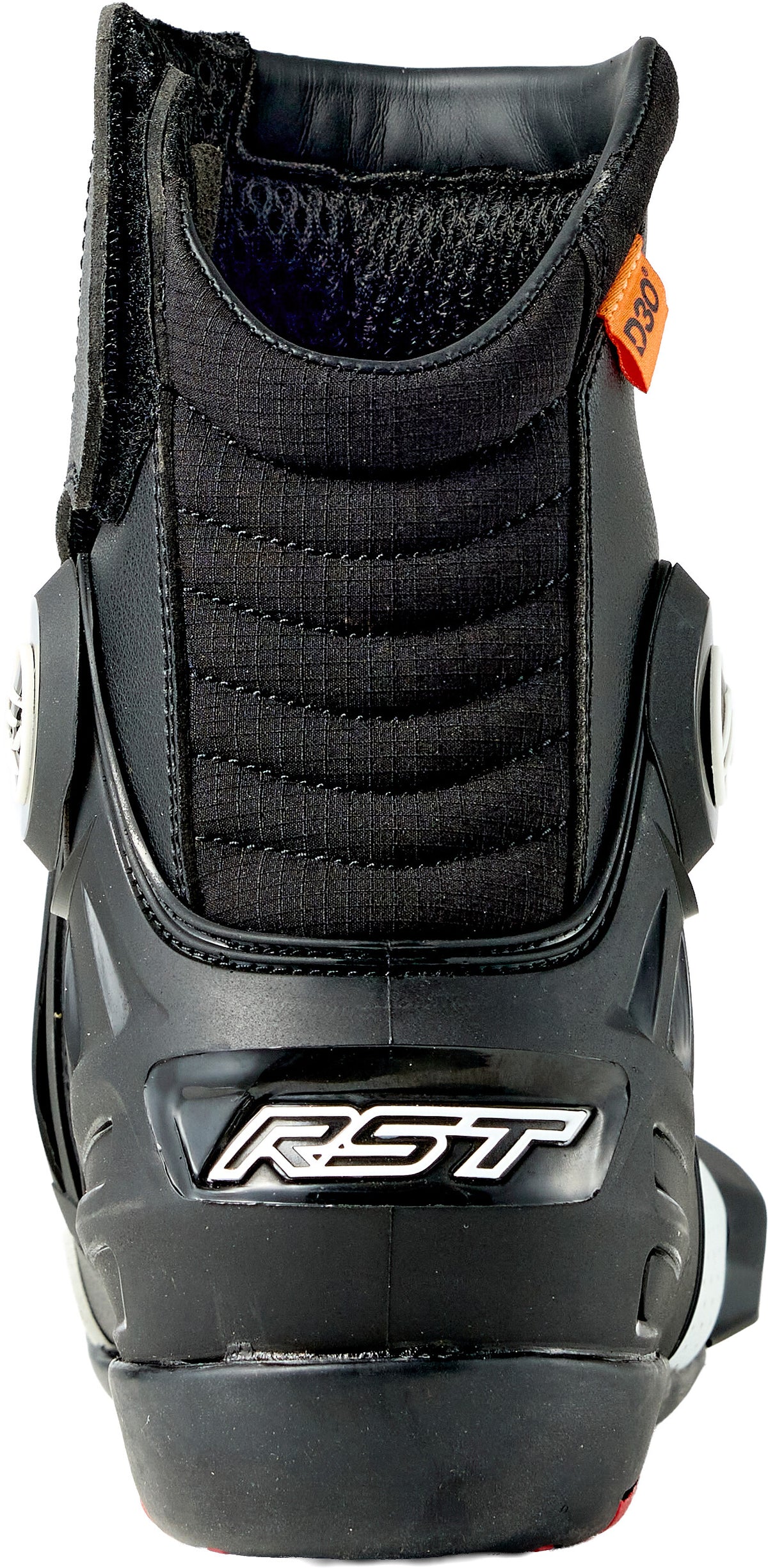 RST Tractech EVO D3O Short Boot Black/White 11.5 103697WHI-45