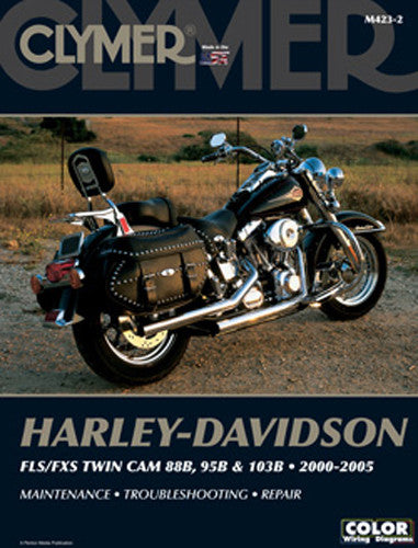 Clymer Repair Manual Harley Davidson FLS/FXS CM4232 for Harley-Davidson