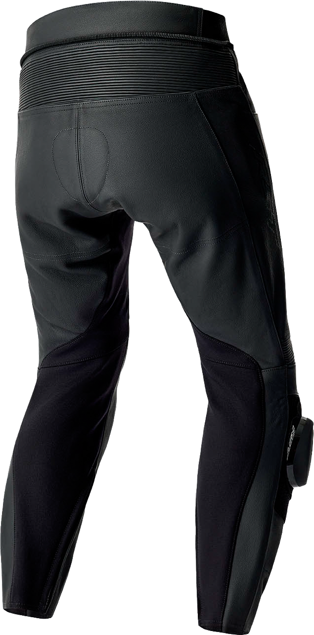 RST Womens S1 D3O Leather Pants Black 3XL 103627BLK-20