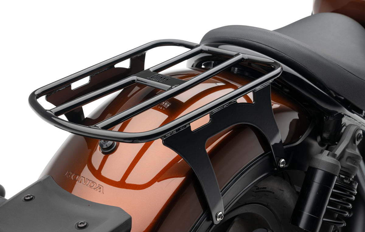 Cobra Solo Luggage Rack Tube Black Rebel 1100 02-4109B for Honda CMX1100 Rebel 1100 2021-2023