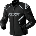 RST S1 D3O Textile Jacket Black/White SM 103614WHI-40