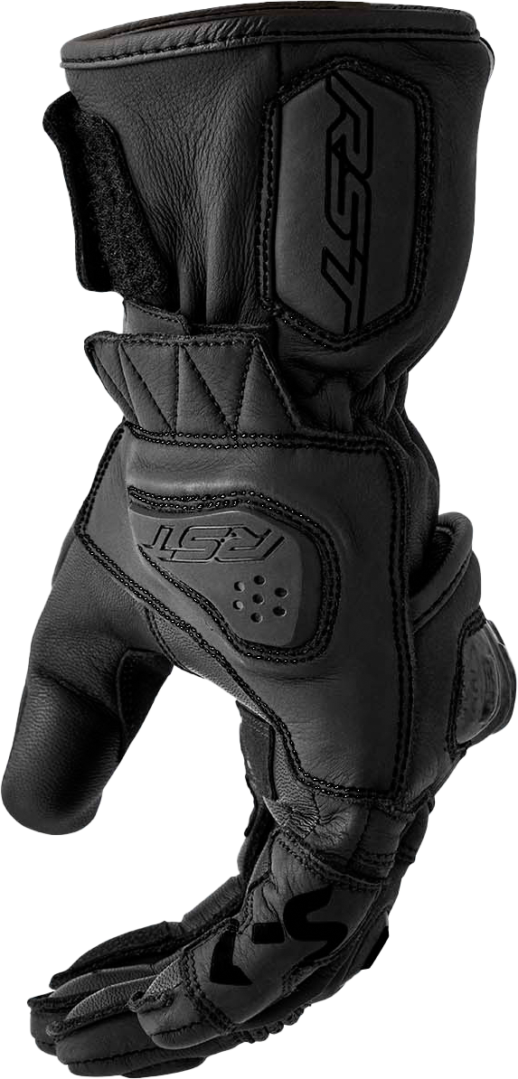 RST Womens S1 Glove Black Leather LG 103653BLK-08