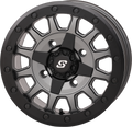 Sedona Adapt Beadlock Wheels Adapt DD Wheel 14X7 5+2 4/137 & 4/156 Matte GNMTL Grey 570-9121