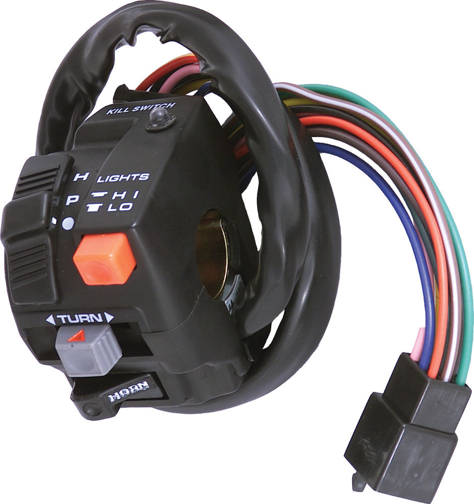 K&S Dual Sport Multi-Switch Universal Turn Signal Switch (DOT) Compact 12-0040
