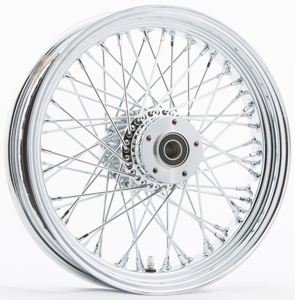 Harddrive Factory Authorized Harley-Davidson Tire RR 60-SPK Chrome 16X3.5 BT/XL-Hub 1" AXL 00 LTR 051-0268