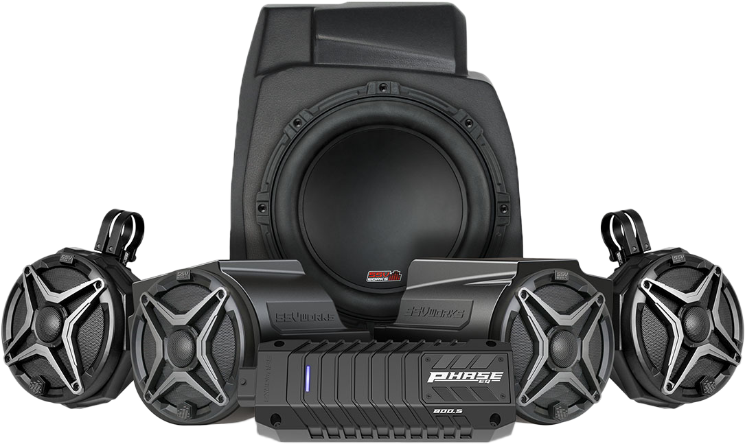 Ssv Works 5 Speaker Kit For Ride Command RZ5-PHZ4ARC