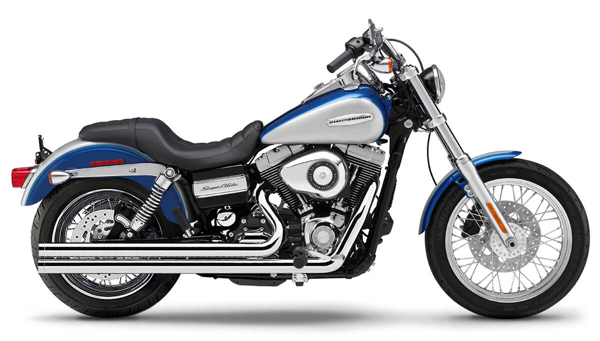 Cobra Speedster Longs II Chrome Softail 07-11 6951T for Harley-Davidson