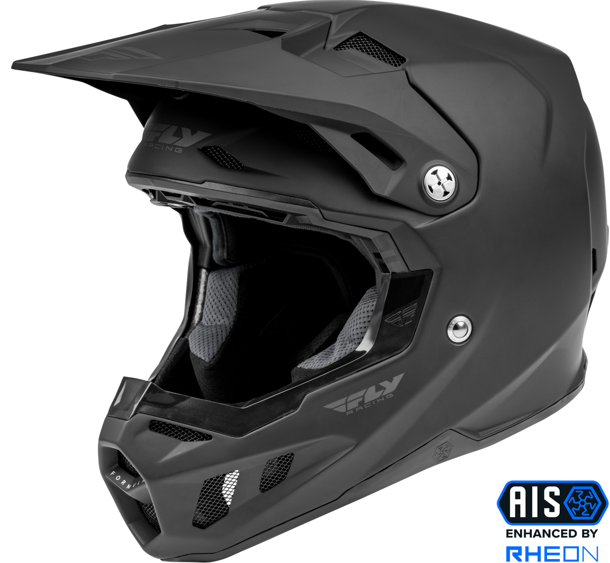 FLY Racing Youth Formula CC Solid Helmet Matte Black YL 73-4300YL