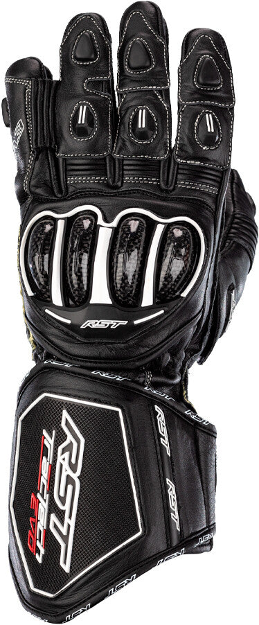 RST Womens Tractech EVO 4 CE Glove Black Leather MD 103495BLK-07