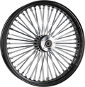 Harddrive Front Spoke Wheels FR 48-SPK DD Black 23X3.5 WG-Hub 1" AXL 00 LTR 052-14532