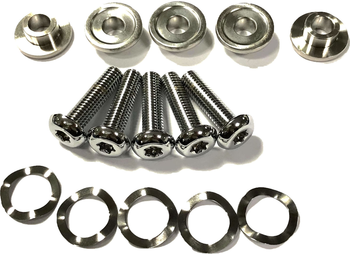 Harddrive Floating Rotor Hardware Kit FLT 14-UP 144309 for Harley-Davidson