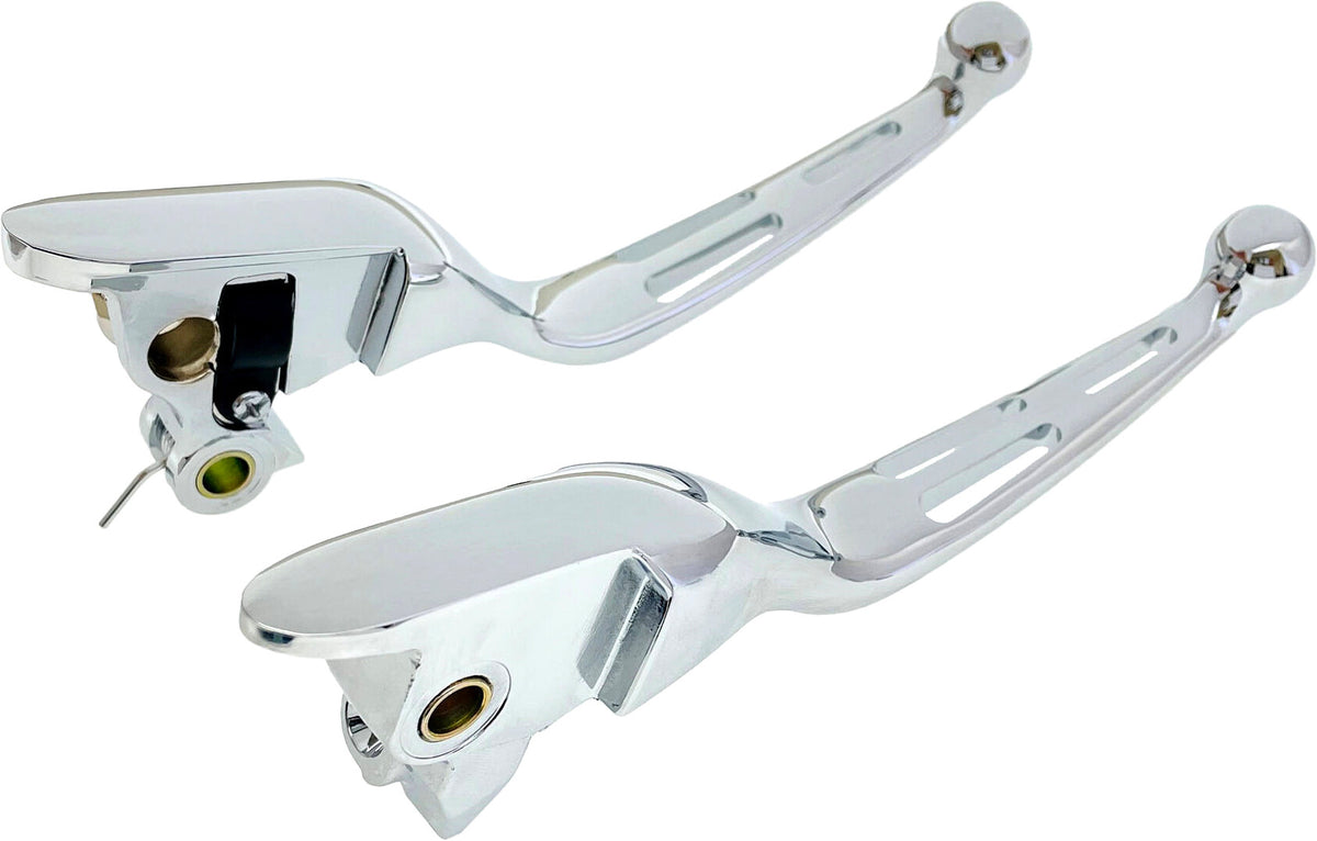 Harddrive Custom Levers for Harley-Davidson FLH Electra Glide / Harley-Davidson FLHC Softail Heritage Classic & More