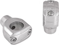 Harddrive 2" Grooved Chrome Risers 245220